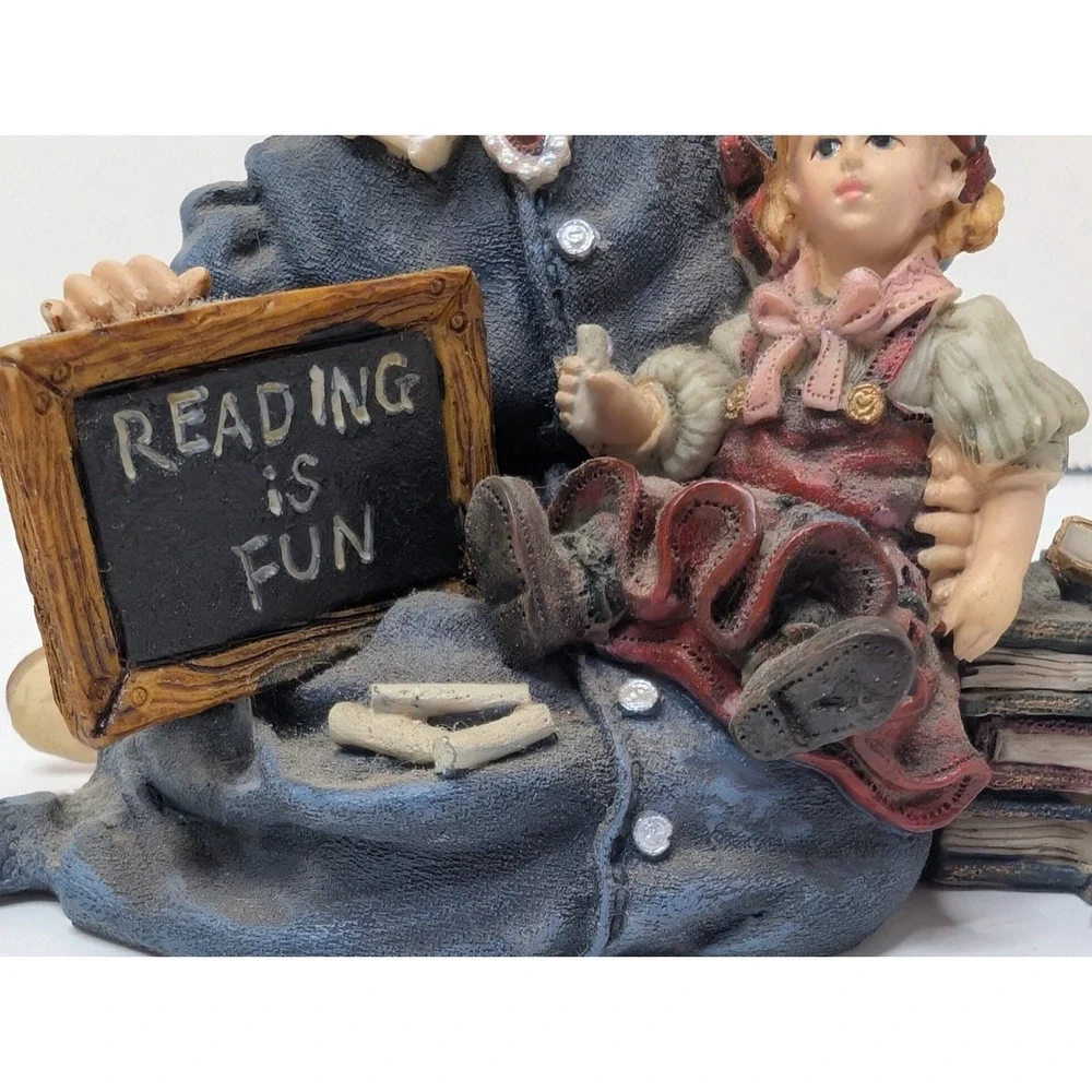 Yesterdays' Child Michelle with Daisy Reading is Fun Dollstone‎ Collection #3511